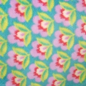 Vera Bradley flower pattern blanket